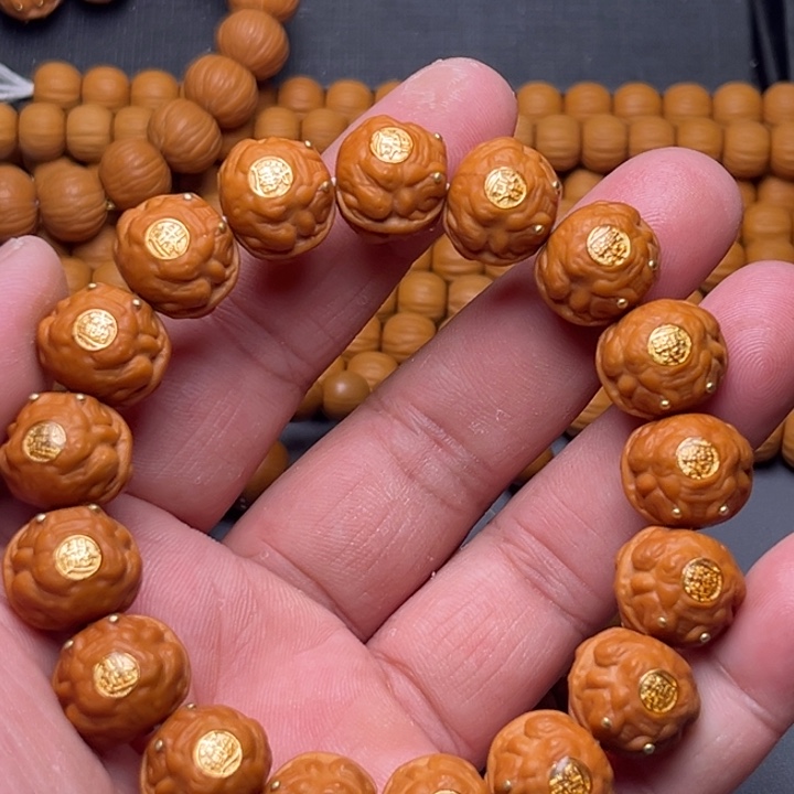 猴头核桃吊坠金蟾王