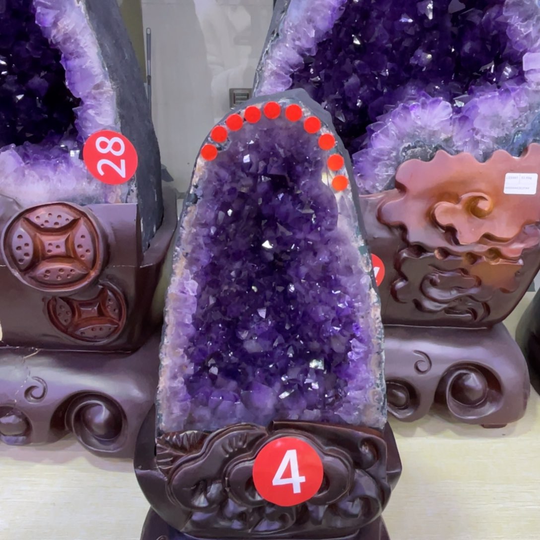 未镶嵌大型摆件（非配饰）紫晶