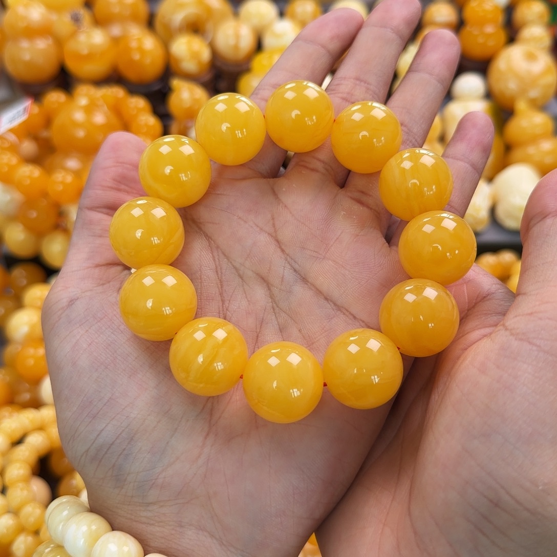 琥珀未镶嵌珠宝奇石20mm同料