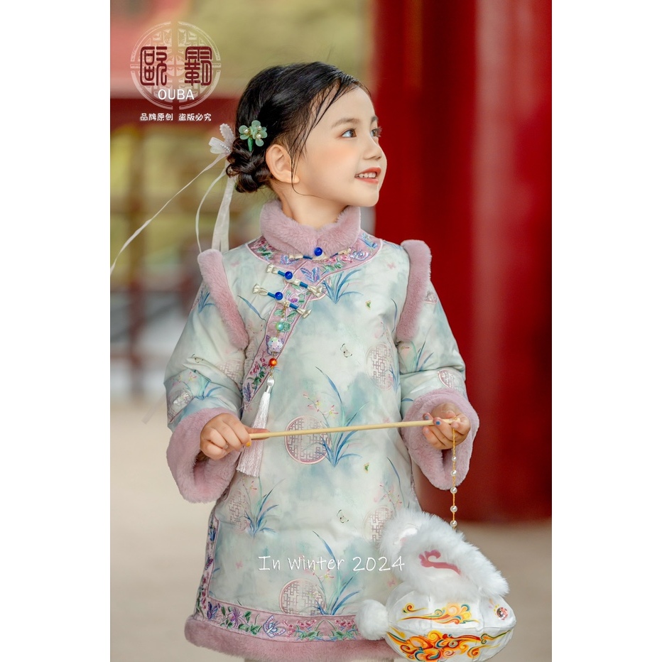 d888250儿童汉服连衣裙