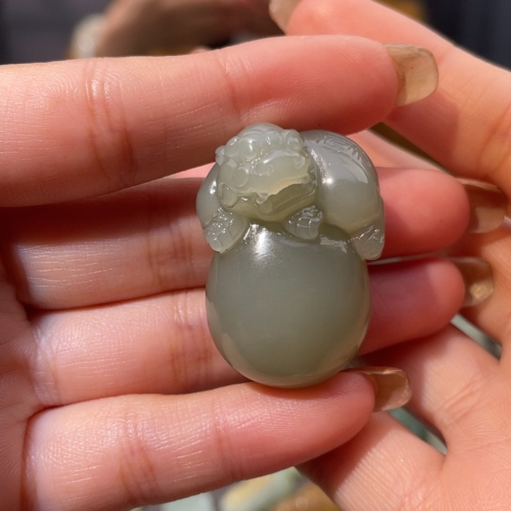 ๑***ʔ和田玉未镶嵌颈饰