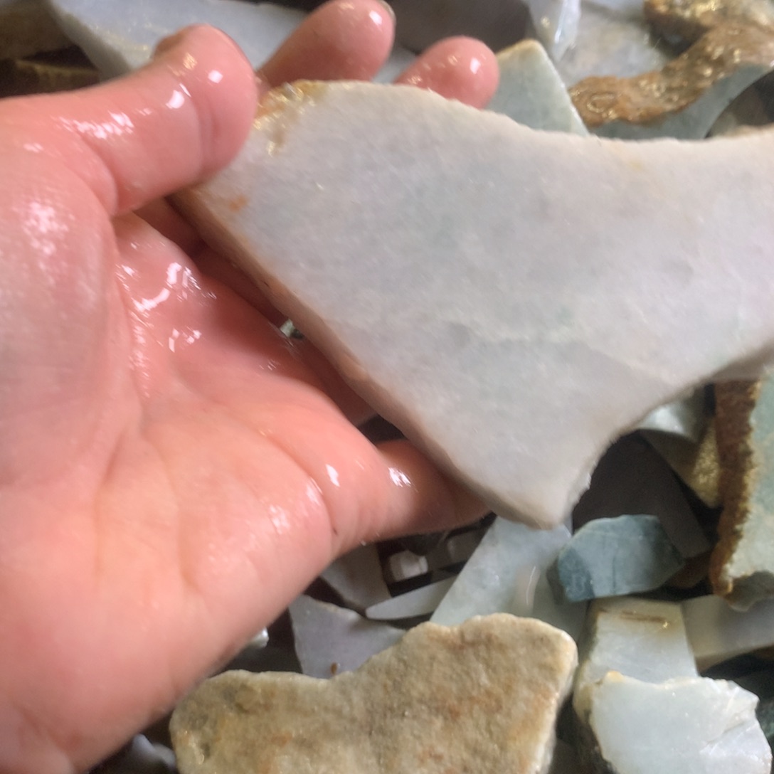 翡翠颈饰未镶嵌缅甸翡翠