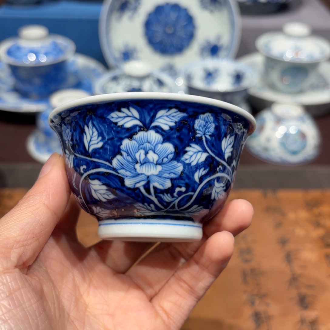 瓷片景德镇纯手工手绘