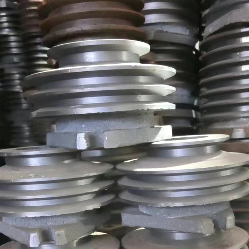 柴油机皮带轮变径皮带盘 R175 R180柴油机8匹膨化机加大皮带轮