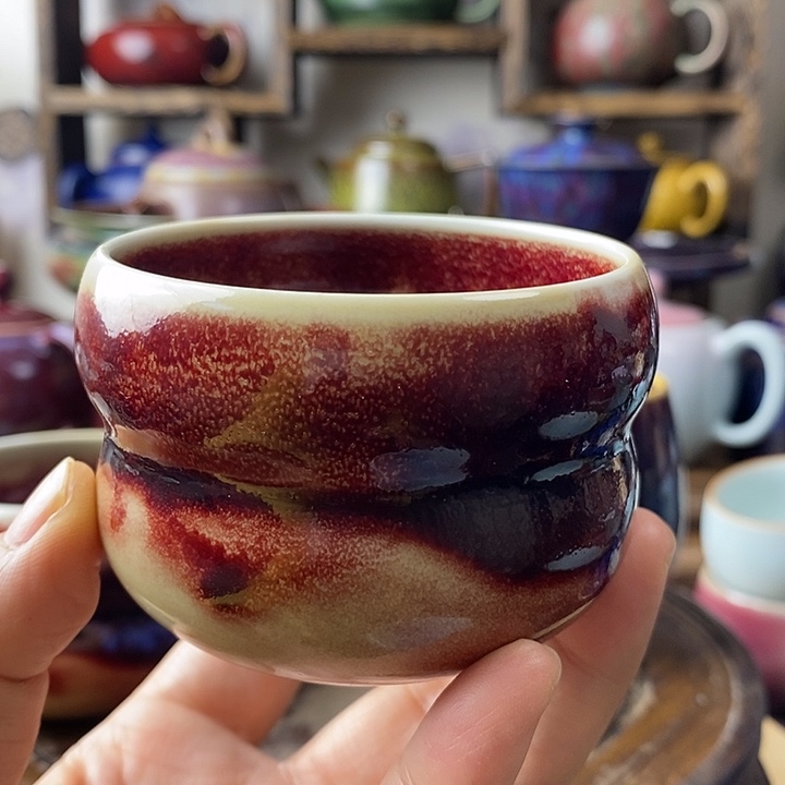 平**凡中国神后钧瓷茶具