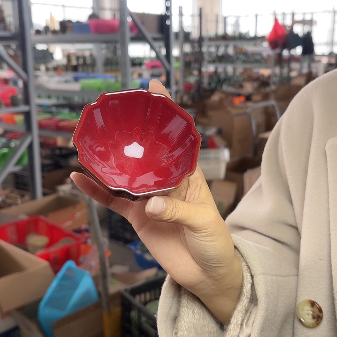 龙泉云间青瓷小米茶器