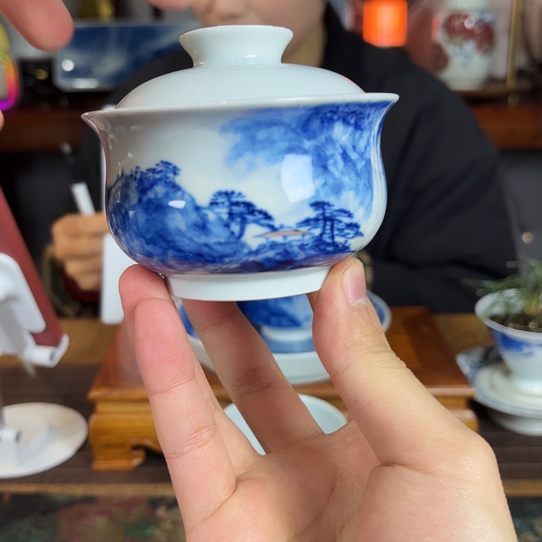 蜡***。王庆龙老师手绘陶瓷