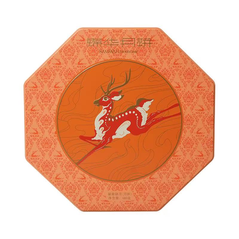 锦华福鹿锦月月饼礼盒680g 1盒/份