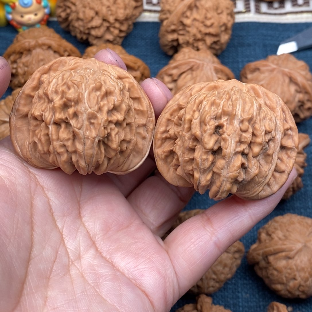 文玩核桃把件47毕业平谷四座楼全品