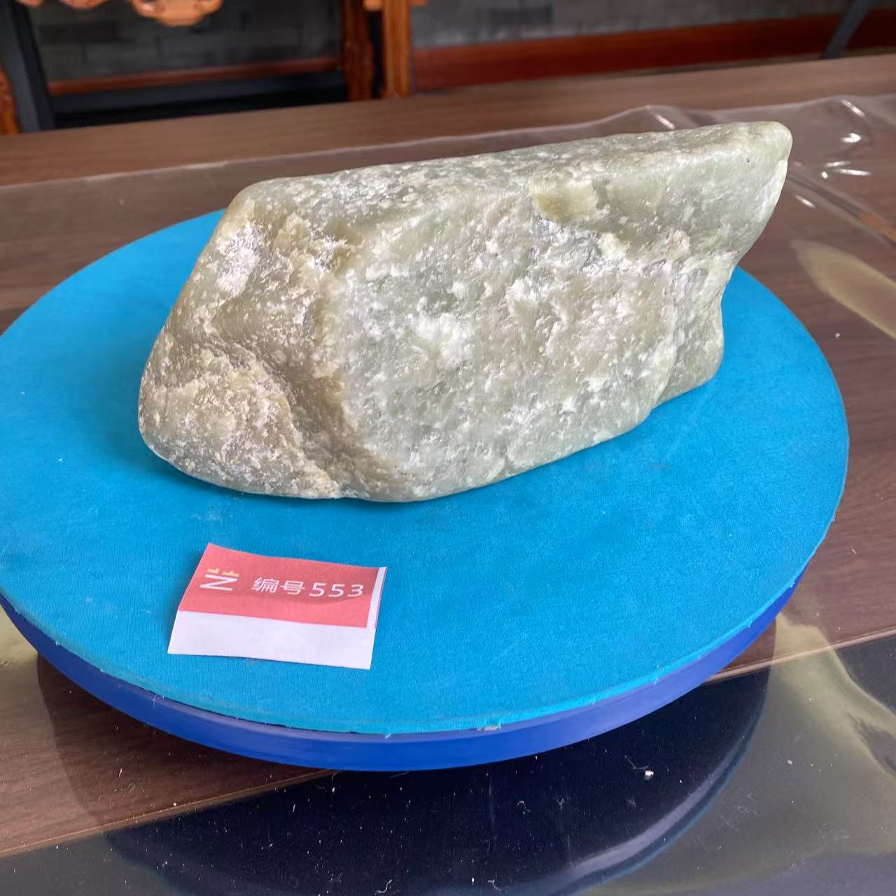 现货新疆玉料原石发一件编号553