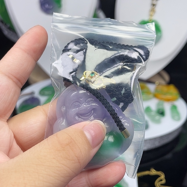 翡翠未镶嵌吊坠(赠链)芳*