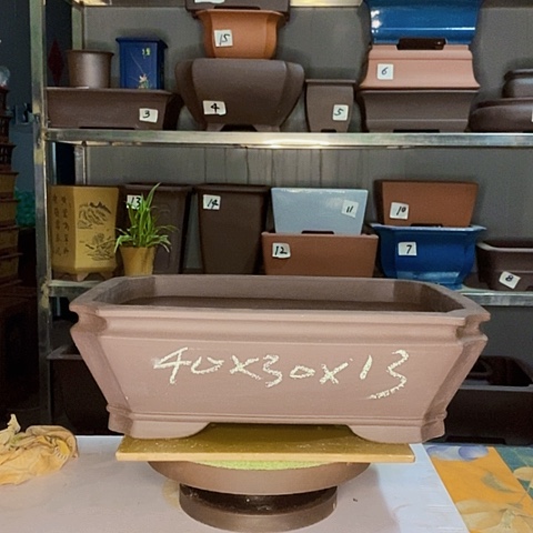 红陶宜兴紫砂花盆