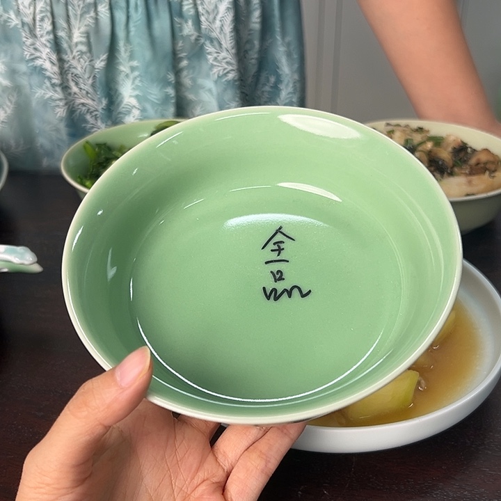 龙泉云间青瓷小米茶器