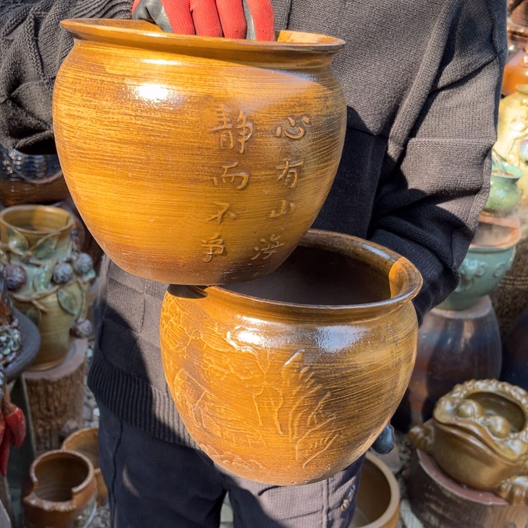 红陶高17口19有孔