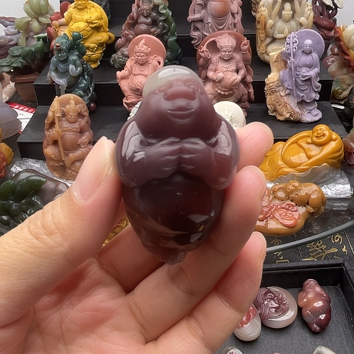 石英质玉未镶嵌吊坠