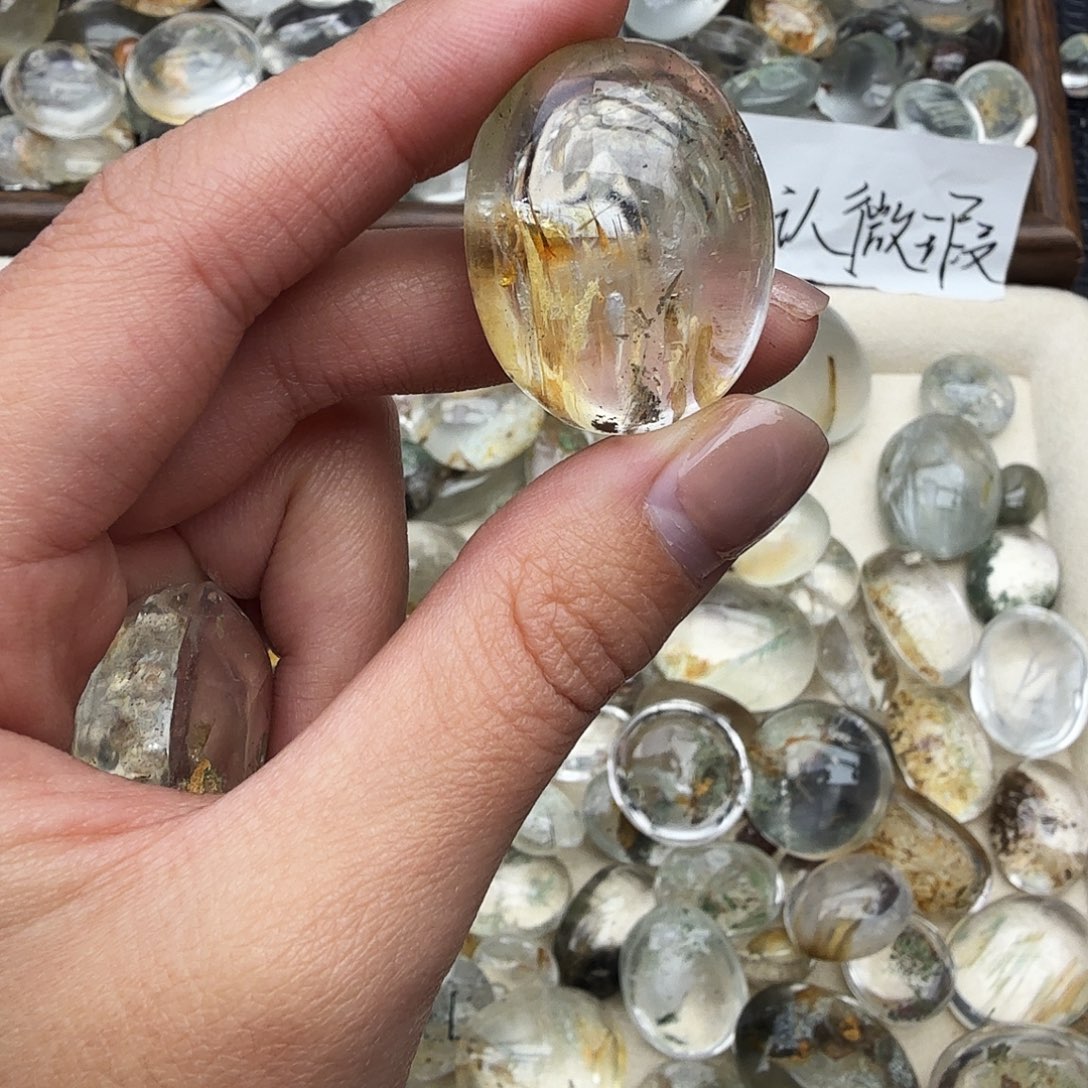 i***u未镶嵌水晶珠宝半成品