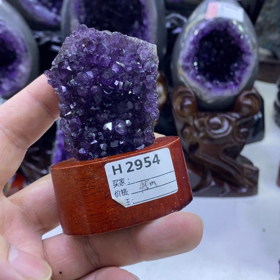 紫晶紫水晶2954未镶嵌