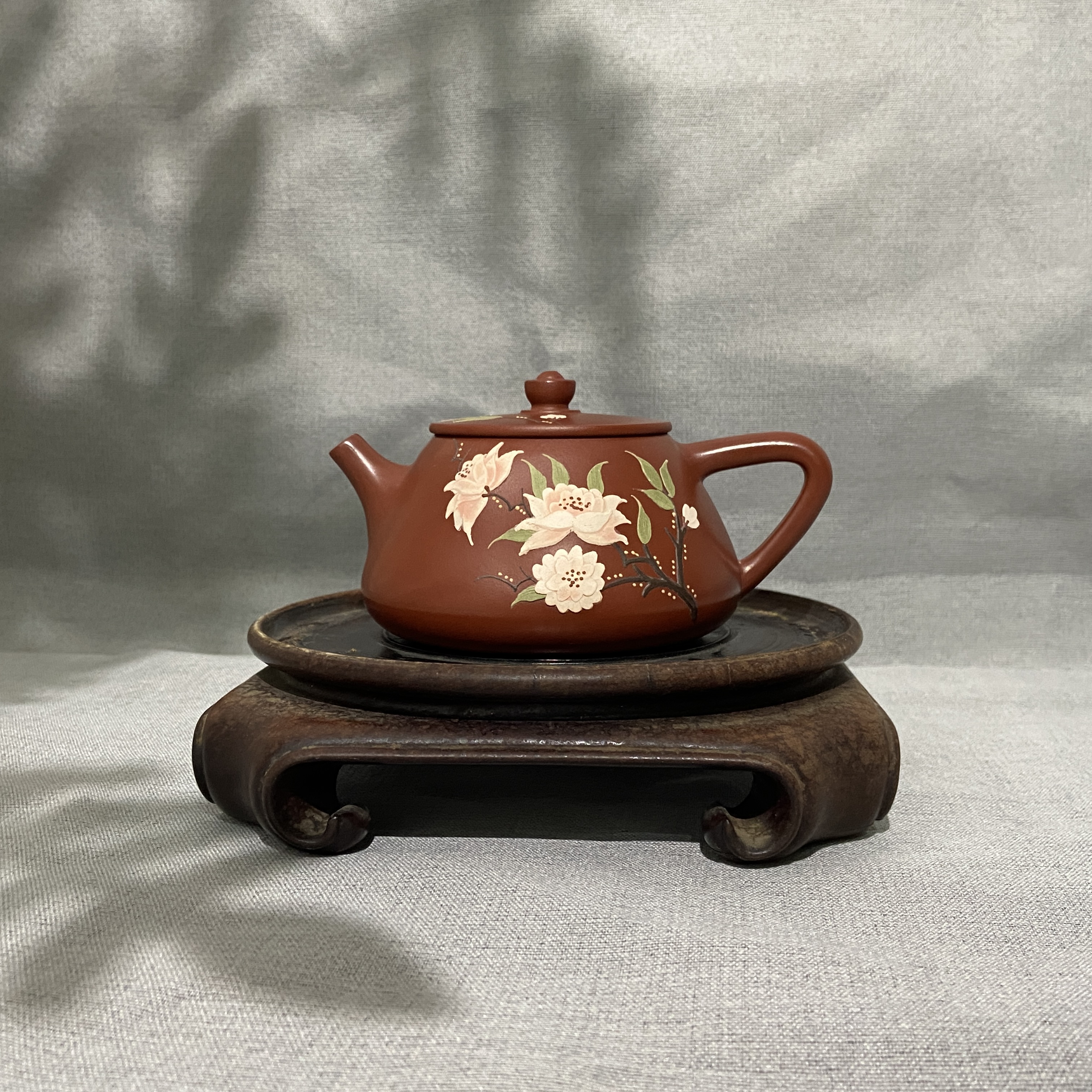 宜兴手工紫砂陶 茶壶GS3484-19