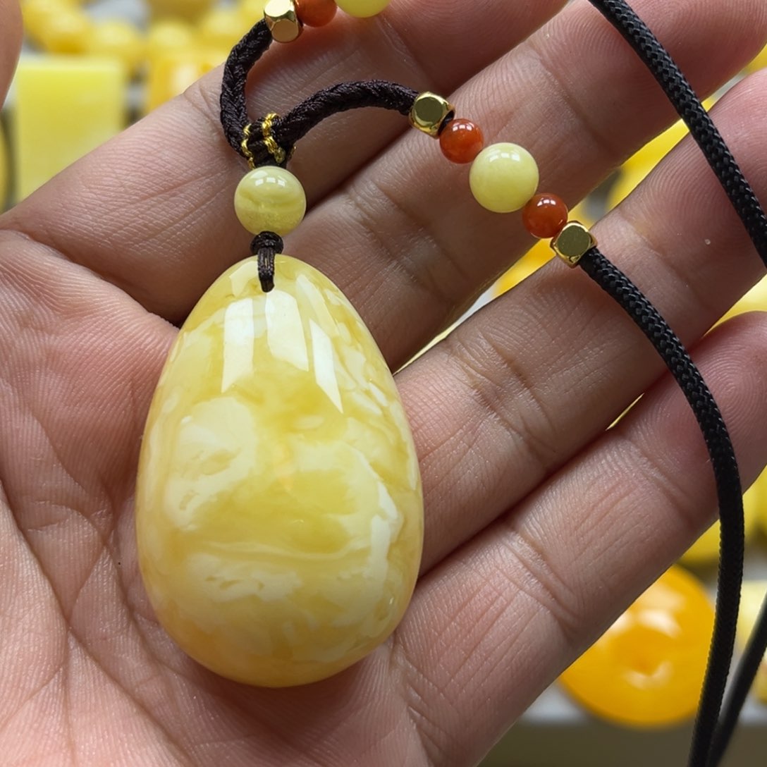 蜜蜡珠宝奇石未镶嵌坑****心