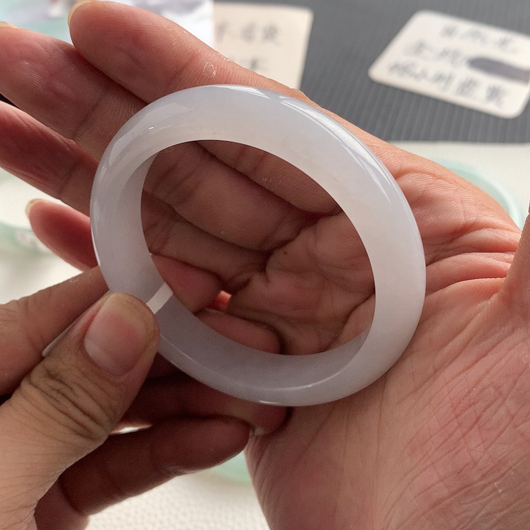 翡翠手镯未镶嵌16号 53.9