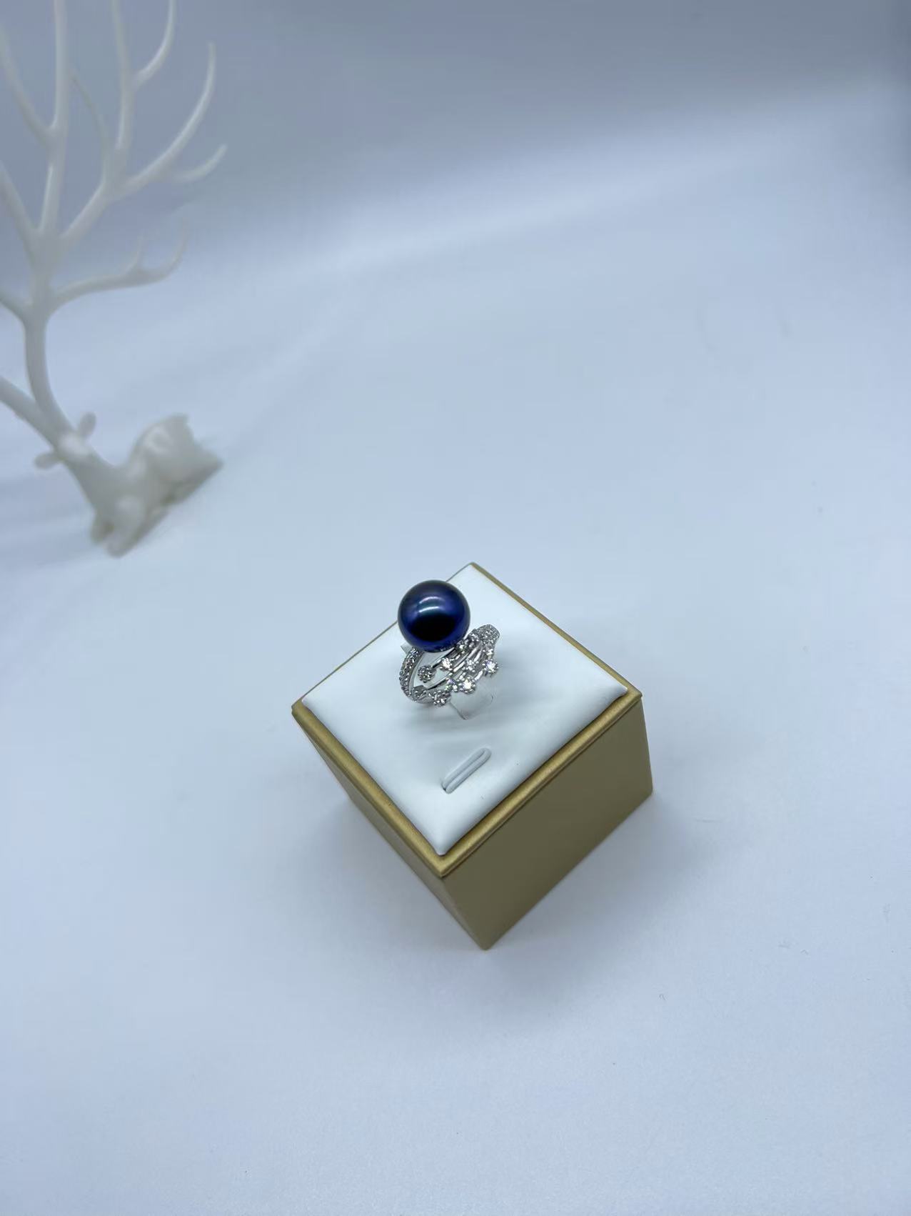 925银戒指 【海洋●福利专属】神秘深邃戒指12-13mm左右 226