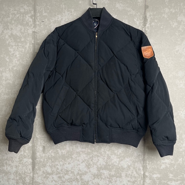 99新 WE11 DONE M*1/拉夫劳伦/棒球菱格绗缝羽绒服/17996