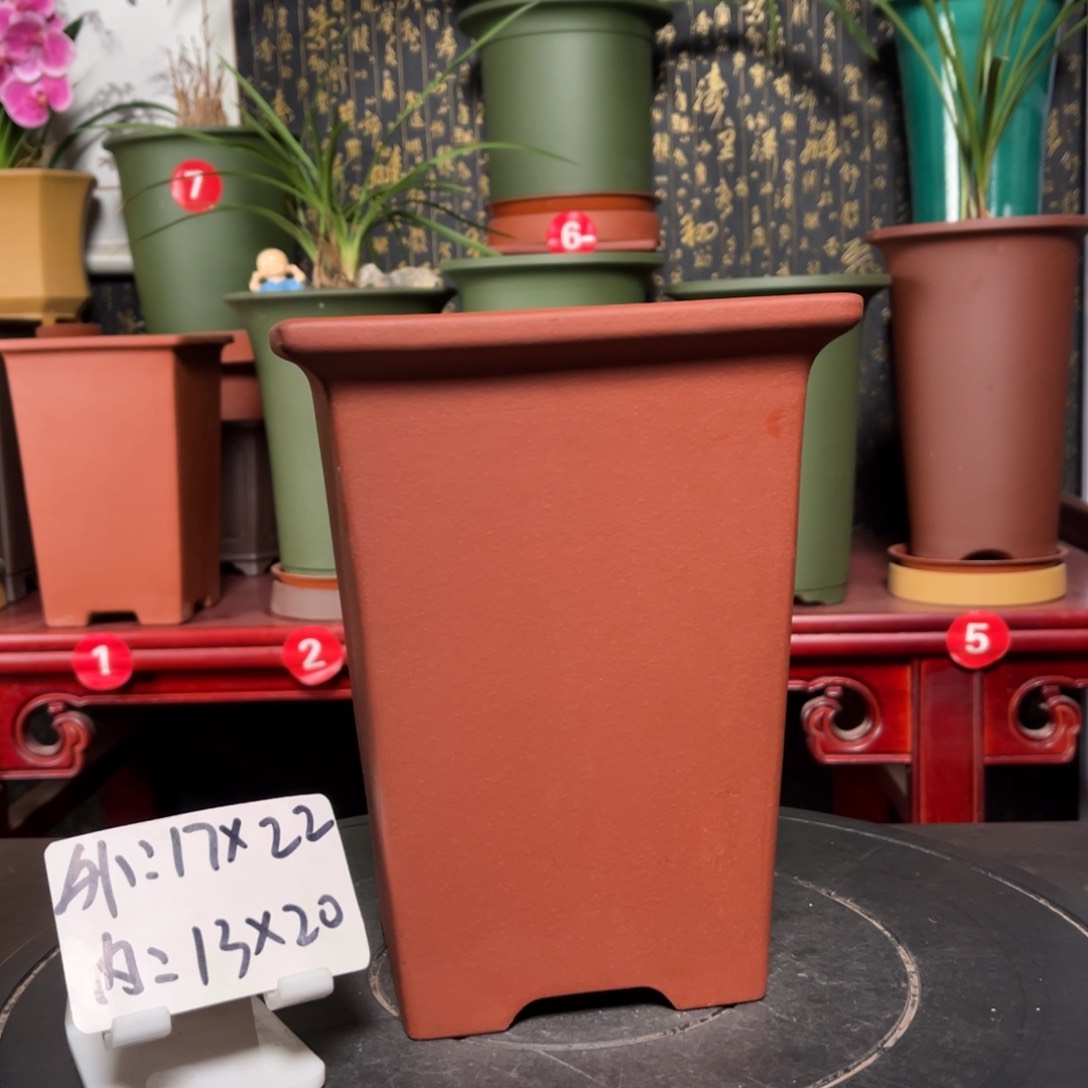 紫砂花盆紫砂花盆