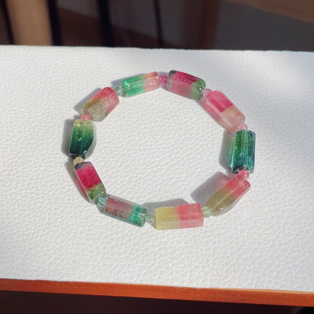 碧玺手链未镶嵌碧玺手链