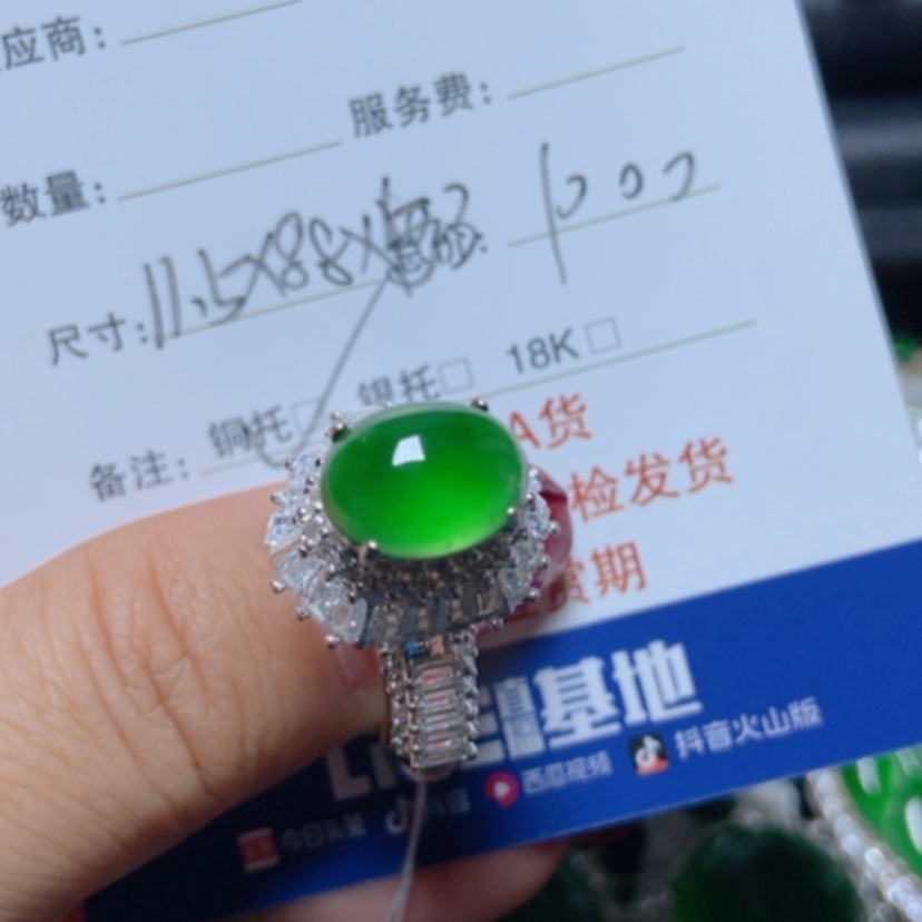 【闪购商品】翡翠颈饰未镶嵌静**华翡翠