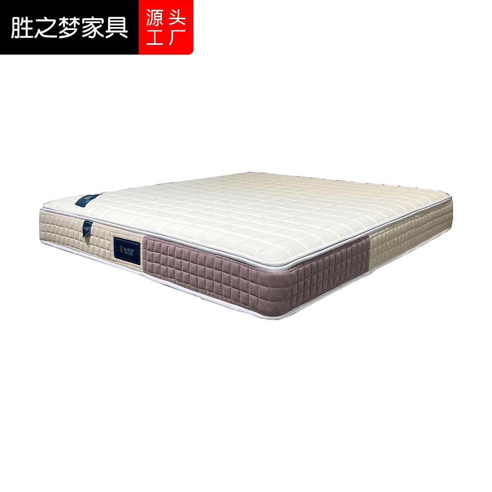华夫格面拆独立袋装弹簧床垫席梦思软硬适中水洗3D记忆棉软垫定制