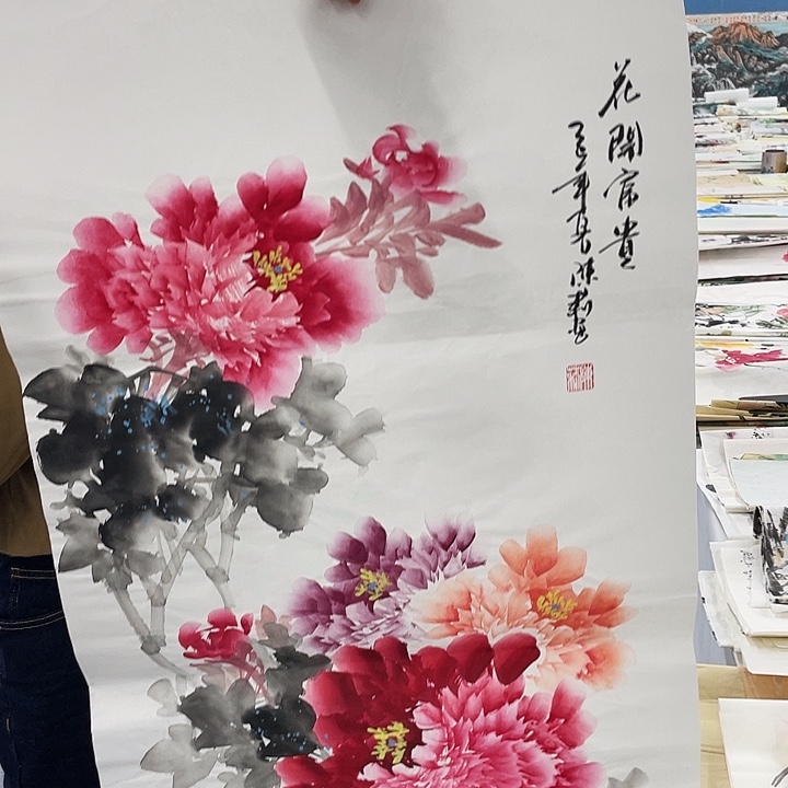 国画纯手绘国画作品