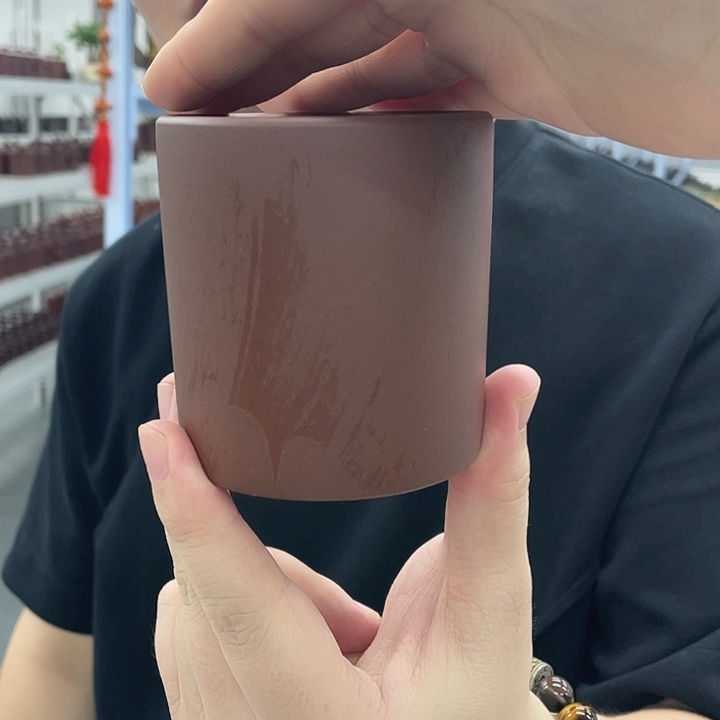 茶杯紫砂底槽清主人杯
