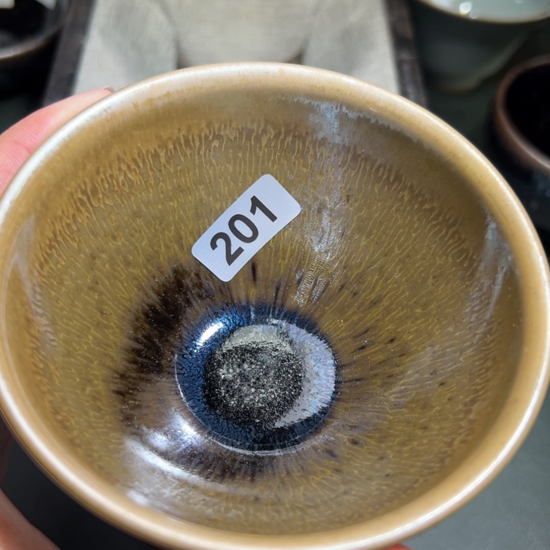 茶盏全手工原矿原釉建盏