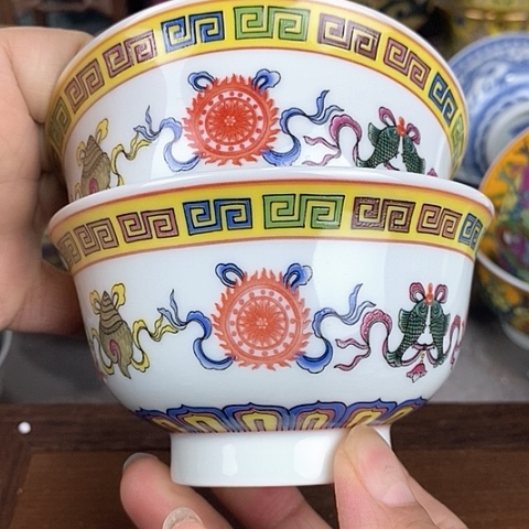 景德镇陶瓷藏式茶碗