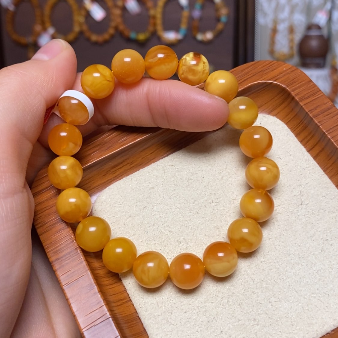 【闪购商品】手链蜜蜡未镶嵌手串