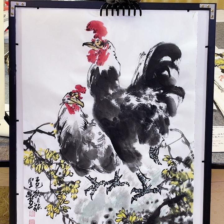 国画张圣敏先生纯手绘作品