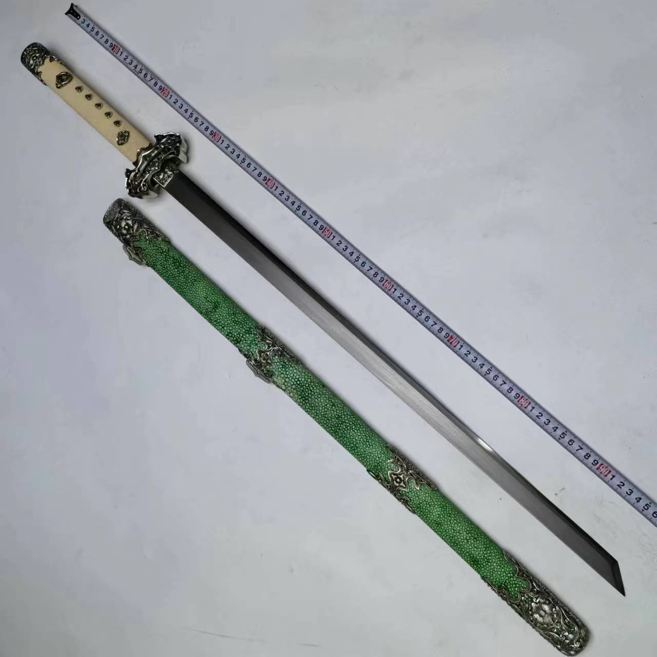 [九剑堂]长风唐横刀仿古锻造收藏一体龙骨未开刃