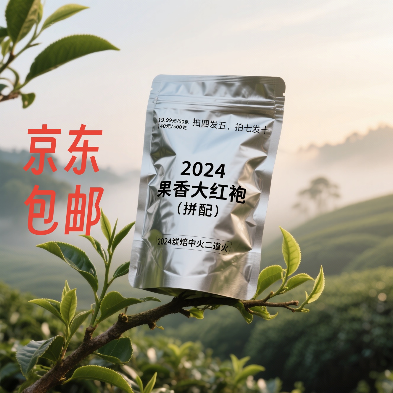 （半岩）2024果香大红袍50克（炭焙中火二道火）汤感柔顺稠滑饱满细腻