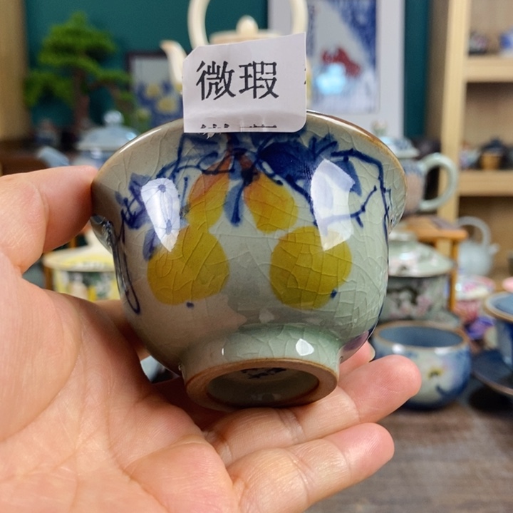 瓷片手工制作工艺精湛等特点