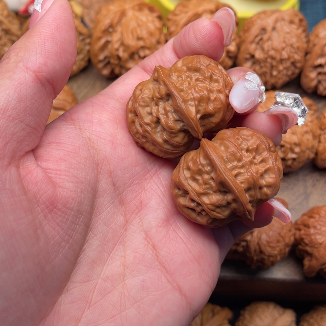 把件文玩核桃全品精配门头沟元宝35