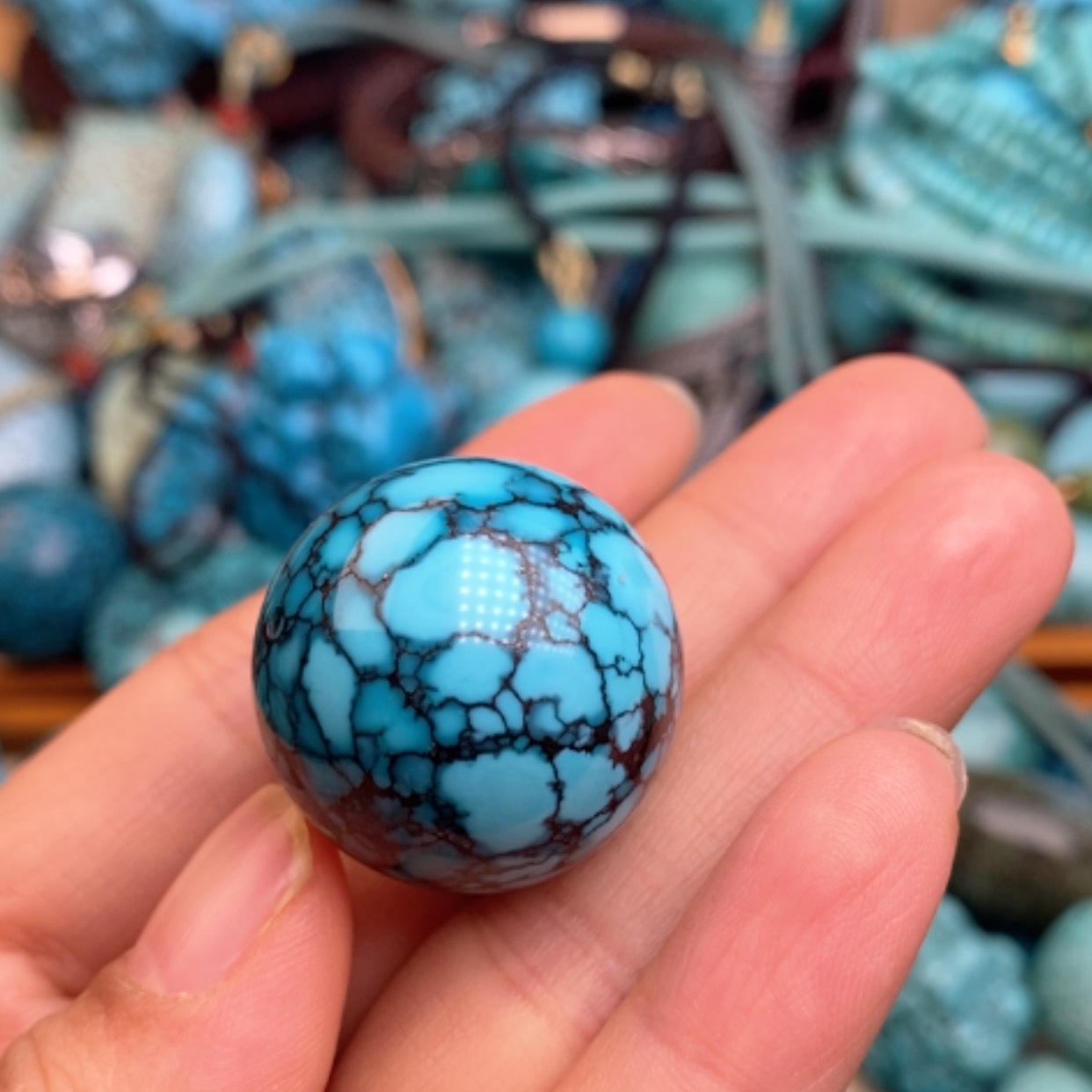 【闪购商品】绿松石珠宝半成品未镶嵌