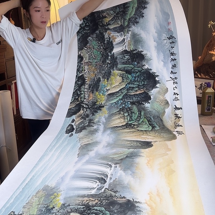 书法伊人阳亮源远流长