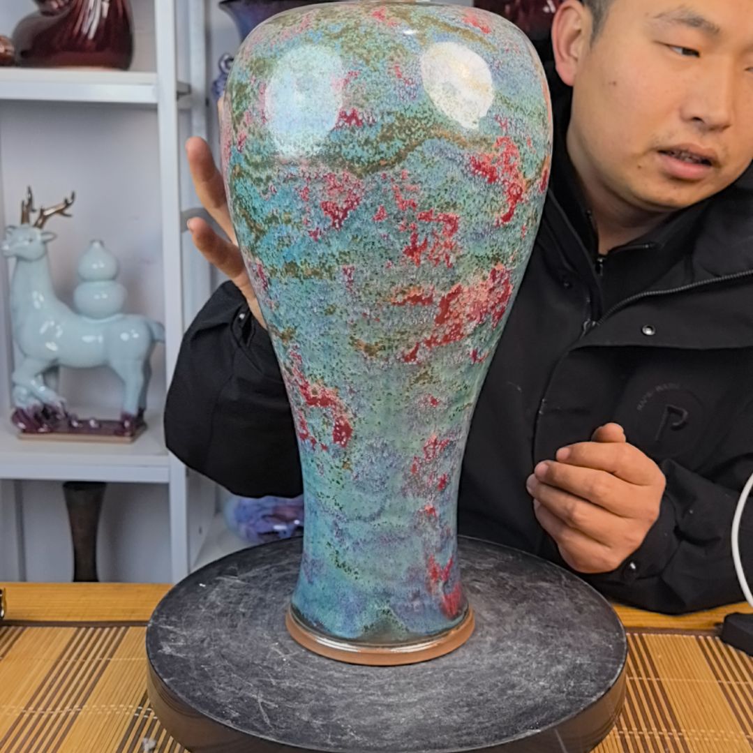 摆件神後鎮鈞瓷擺件