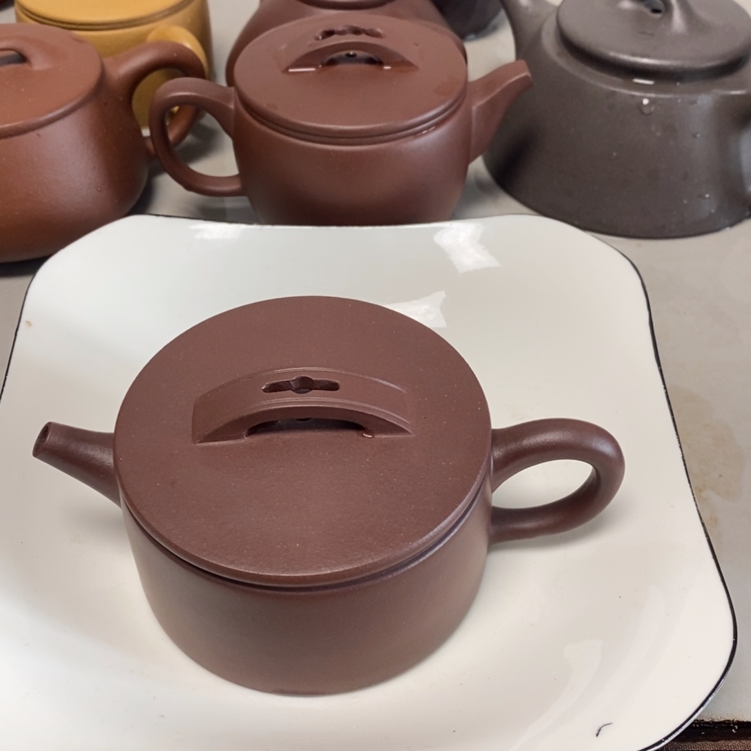 底槽青茶壶保****资宜兴紫砂底槽清200cc半手工