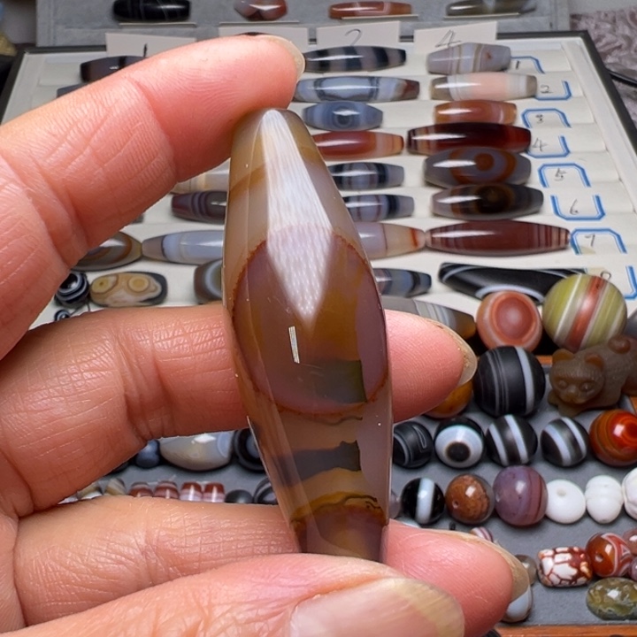 玛瑙/玉髓吊坠(不含链)未镶嵌