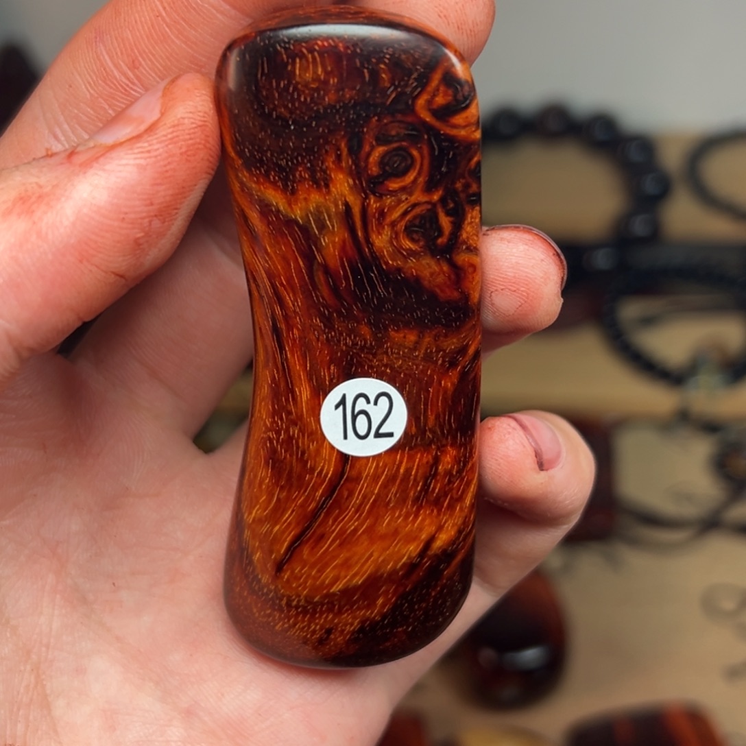 不***）小叶紫檀把件印度小叶紫檀