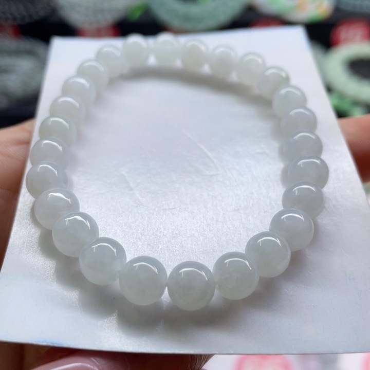 未镶嵌手链翡翠卡7.2有小纹