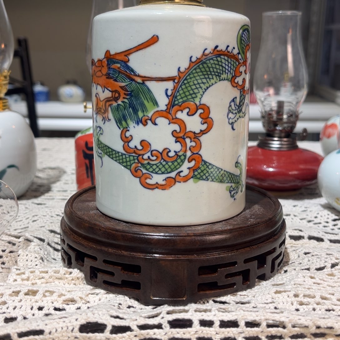 摆件景德镇陶瓷香薰灯