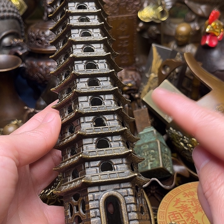 精美铜器批发档口