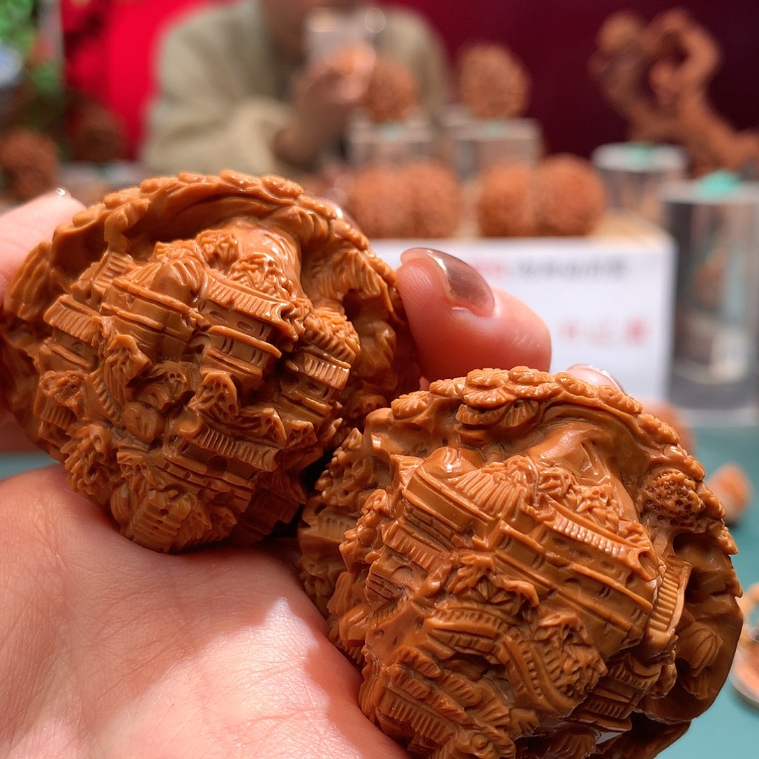 文玩核桃把件———————